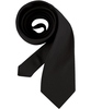 Krawatte schwarz Satinstreife 