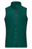 JN  Ladies' Workwear Fleece Vest - STRONG - dark-green/black 