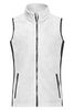 JN  Ladies' Workwear Fleece Vest - STRONG - white/carbon 