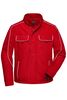 JN  Workwear Softshell Jacket - SOLID - red 