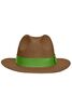 Traveller Hat nougat/lime-green 