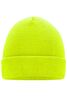 Knitted Cap bright-yellow 