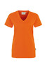 HAKRO Damen V-Shirt Classic orange 