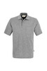 HAKRO Pocket-Poloshirt Top grau meliert 