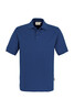 HAKRO Poloshirt Mikralinar® bleu/grau getupft 