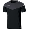 JAKO-T-Shirt Champ 2.0 schwarz/anthrazit 