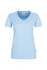 HAKRO Damen V-Shirt Mikralinar® PRO Fluoreszierendes orange 