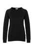 HAKRO Damen Raglan-Sweatshirt schwarz 