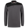Tricorp Sweatshirt Polokragen Bicolor Quernaht