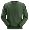 Snickers Klassisches Sweatshirt Baumwolle waldgrün 