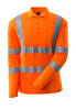 MASCOT®-SAFE CLASSIC-Polo-Shirt, Langarm hi-vis orange 