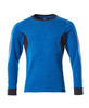 MASCOT®-ACCELERATE-Sweatshirt azurblau/schwarzblau 