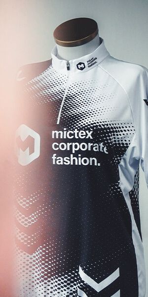 Sportswear von mictex in schwarz weiß