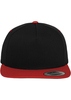 Classic 5 Panel Snapback blk/red one size