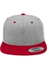 Classic Snapback 2-Tone heather/red one size